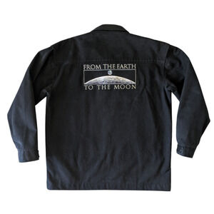 HBO From the Earth to the Moon Black Canvas Chore Coat Wrap Gift Visual Effects